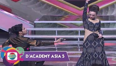 GOKIL TAPI MESRA!!! Romantisnya Renz Fernando  & Zaskia Gotik Saling Merayu - D'Academy Asia 5