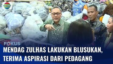Mendag Zulkifli Hasan Blusukan ke Pusat Perbelanjaan di Jakarta Utara, Terima Aspirasi dari Pedagang | Fokus