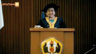 Pidato Megawati di UNPAD