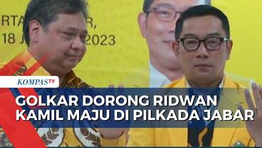 Golkar Dorong Ridwan Kamil Kembali Maju di Pilkada Jabar