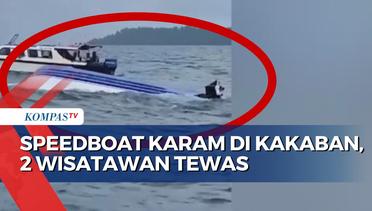 Penyebab Speedboat Berpenumpang Wisatawan dari Tarakan ke Maratua Terbalik hingga 2 Orang Tewas