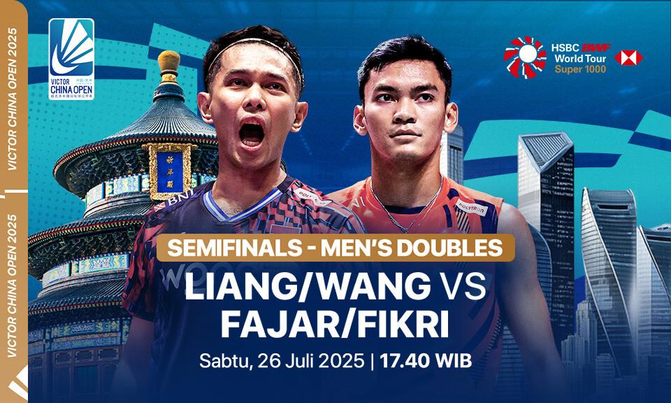 Liang/Wang vs Fajar/Fikri