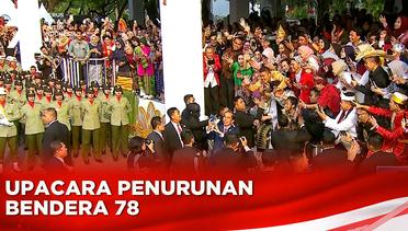 Bahagia Dan Bangga!! Bapak Jokowi Berswa Foto Dengan Para Tamu Undangan Di Istana Negara!! | Upacara Penurunan Bendera 78