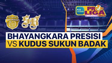 Putra: Jakarta Bhayangkara Presisi vs Kudus Sukun Badak - PLN Mobile Proliga 2024