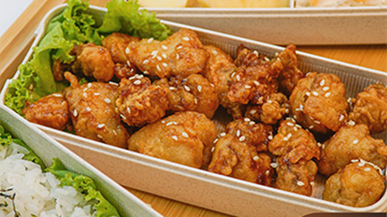 RESEP MUDAH - Bento Ayam Popcorn dan Salad Sayur, Cantik dan Gampang ...