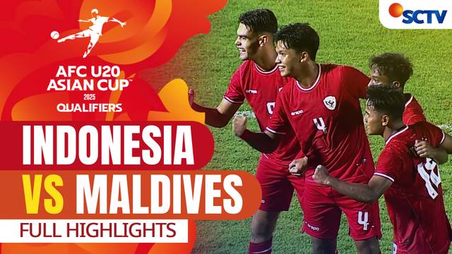 Indonesia vs Maldives - Full Highlight | AFC U20 Asian Cup 2025 Qualifiers