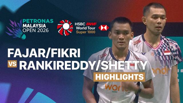 Fajar Alfian/Muhammad Shohibul Fikri (INA) vs Satwiksairaj Rankireddy/Chirag Shetty (IND) - Highlight | PETRONAS Malaysia Open 2026