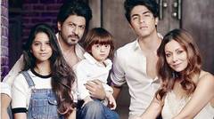 Shahrukh khan Keluarga dengan istri Gauri, anak-anak aryan, dan abram & putri suhana