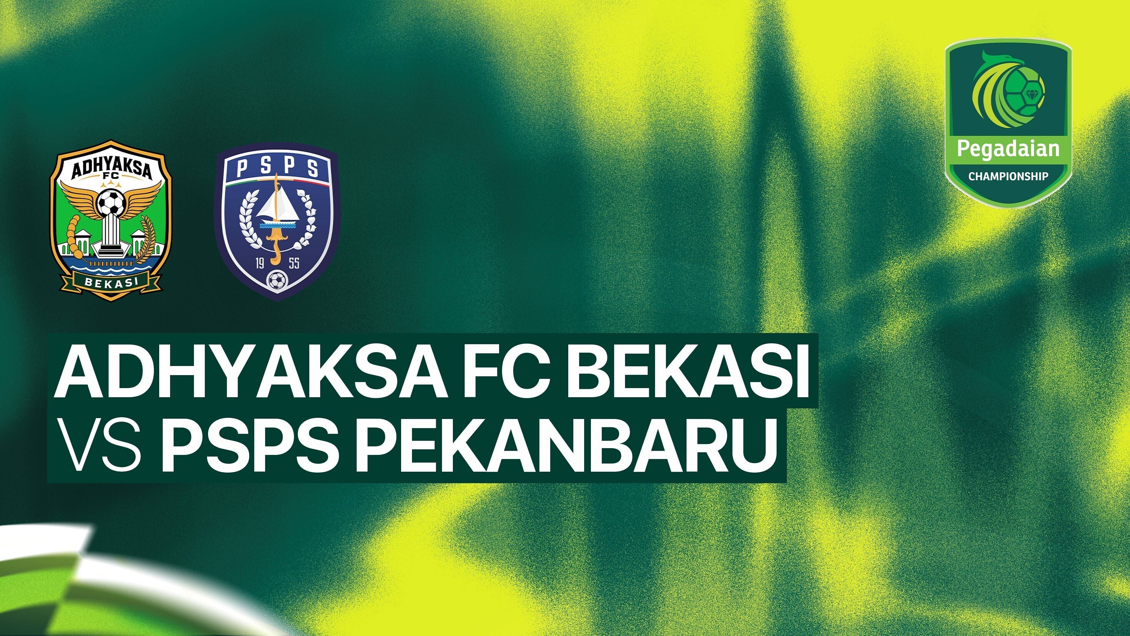 Adhyaksa FC Bekasi vs PSPS Pekanbaru
