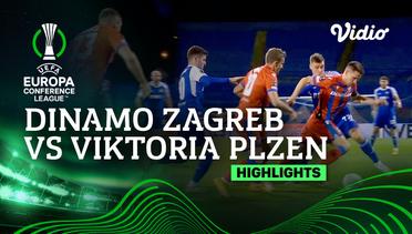 Dinamo Zagreb vs Viktoria Plzen - Highlights | UEFA Europa Conference League 2023/24