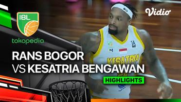 RANS Simba Bogor vs Kesatria Bengawan Solo - Highlights | IBL Tokopedia 2024