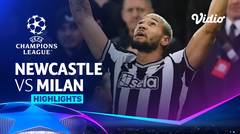 Newcastle vs Milan - Highlights | UEFA Champions League 2023/24