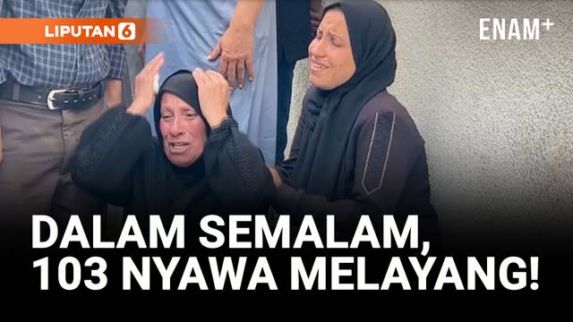 Serangan Udara Israel Tewaskan 103 Warga Gaza