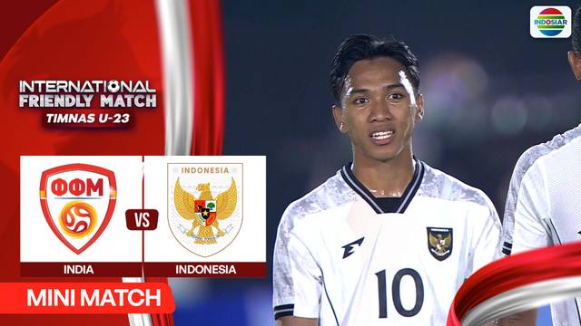 India VS Indonesia - Mini Match | International Friendly Match Timnas U23