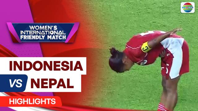 Indonesia VS Nepal - Full Highlights | Women's International Friendly Match