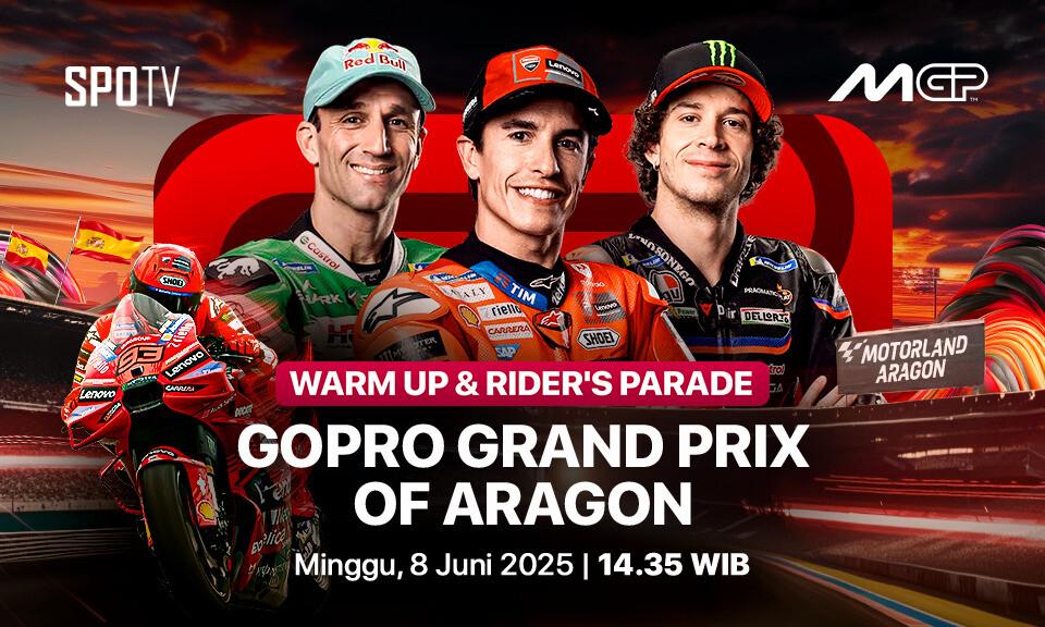 MotoGP Aragon: Warm Up & Rider's Parade
