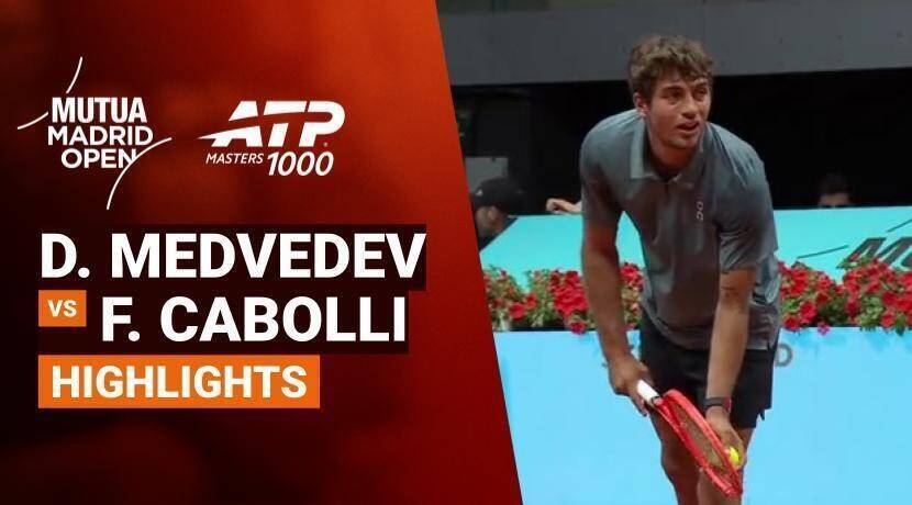 Daniil Medvedev vs Flavio Cobolli - Round of 16 (Arantxa Sanchez Stadium) | ATP 1000: Mutua Madrid Open 2026