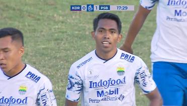 Gol! Frets Butuan di Pertandingan Persik Kediri (0) vs Persib Bandung (1) | BRI Liga 1 2021/2022