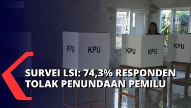 LSI Gelar Survei Usulan Penundaan Pemilu 2024, Hasilnya: 74,3% Responden Tolak Pemilu Ditunda!