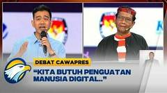 Tanggapi Mahfud, Gibran: Anak Muda Ikut Andil dalam Hilirisasi Digital