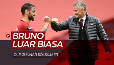 Pujian Ole Gunnar Solskjaer untuk Bruno Fernandes Usai Manchester United Kalahkan Istanbul Basaksehir