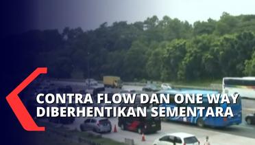 TERBARU - Sistem Contra Flow dan One Way di Tol Japek KM 47 Dihentikan Sementara Siang Ini 30 April
