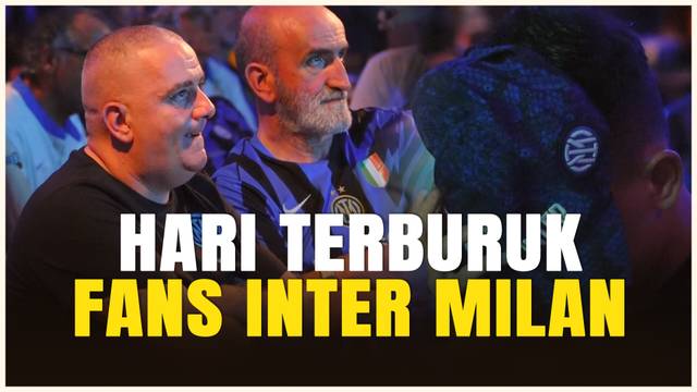 Reaksi Kekecewaan Fans Inter Milan saat Dihajar PSG di FinalLigaChampions