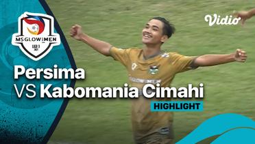 Highlight - Persima 0 vs 4 Kabomania Cimahi | Liga 3 2021/2022