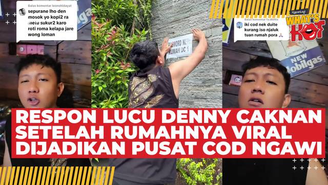 Reson Lucu Denny Caknan Setelah Rumahnya Dijadikan Pusat COD: Pasang Wifi & Jawab Permintaan Warga