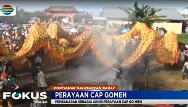 Ritual Bakar Naga Tutup Perayaan Imlek di Pontianak - Fokus Malam