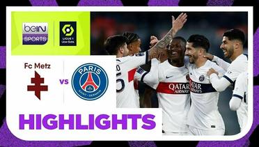Metz vs PSG - Highlights | Ligue 1 2023/2024