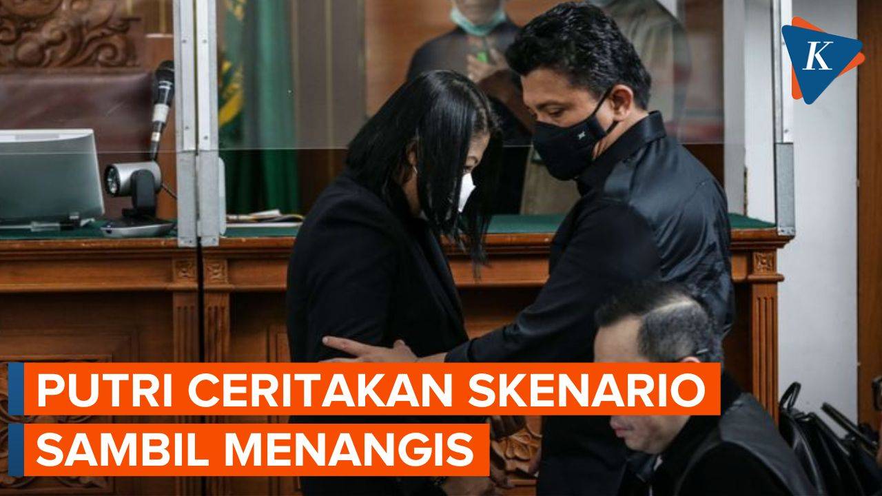 Putri Candrawathi Tak Henti Menangis Sambil Cerita Skenario Sambo Soal Pembunuhan Brigadir J 