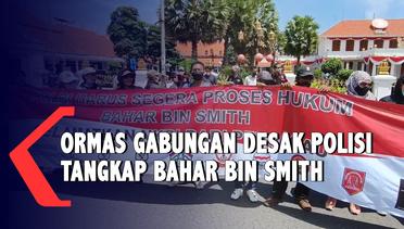 Ormas gabungan Demo Desak Polisi Tangkap Bahar Bin Smith