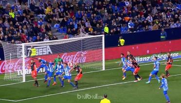 Malaga 1-2 Valencia | Liga Spanyol | Highlight Pertandingan dan Gol-gol