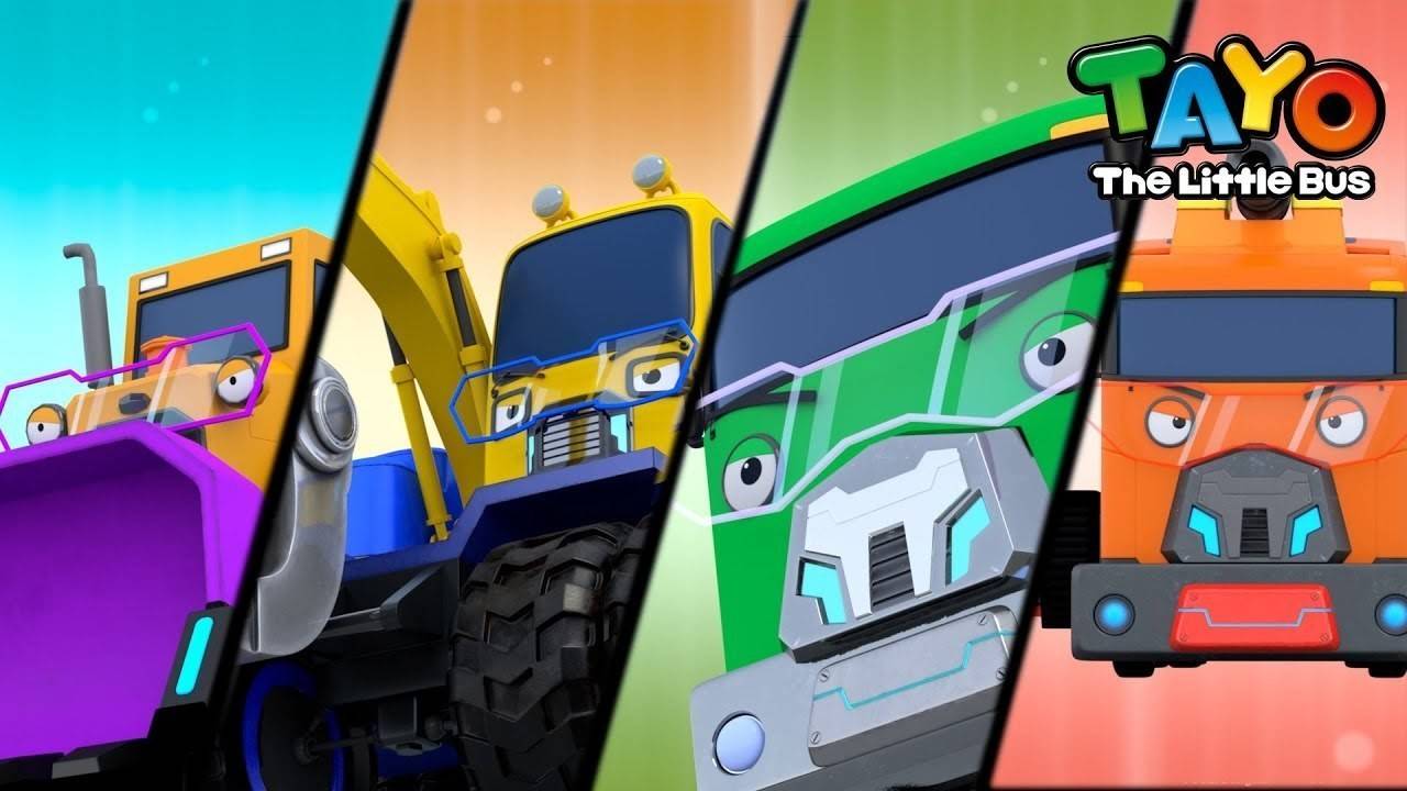 Rescue Tayo Songs - Ep 10 - Heavy Vehicle Rangers | Tayo Rescue Team ...
