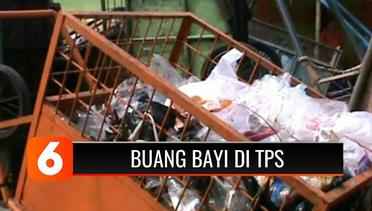 Jasad Bayi Prematur Dibuang di Gerobak Sampah TPS Tambora