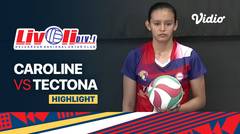 Highlights | Caroline vs Tectona | Livoli Divisi 1  Putri 2022