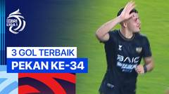 3 Gol Terbaik Pekan ke-34 | BRI Liga 1 2024/25