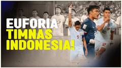 Euforia Timnas Indonesia U-23 Setelah Melaju ke Semifinal Piala Asia, Erick Thohir Mau Nangis!
