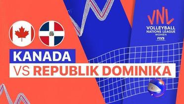 Full Match | Kanada vs Republik Dominika | Women's Volleyball Nations League 2022