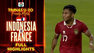 Full Highlights - France VS Indonesia | Timnas U-20 Friendly Match