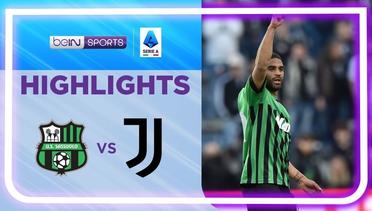 Match Highlights | Sassuolo vs Juventus | Serie A 2022/2023