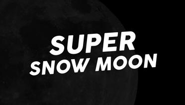 Fenomena Langka Super Snow Moon di Indonesia