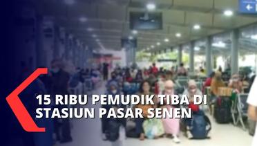 Sabtu 7 Mei Diprediksi Puncak Arus Balik Pemudik di Stasiun Pasar Senen Jakarta