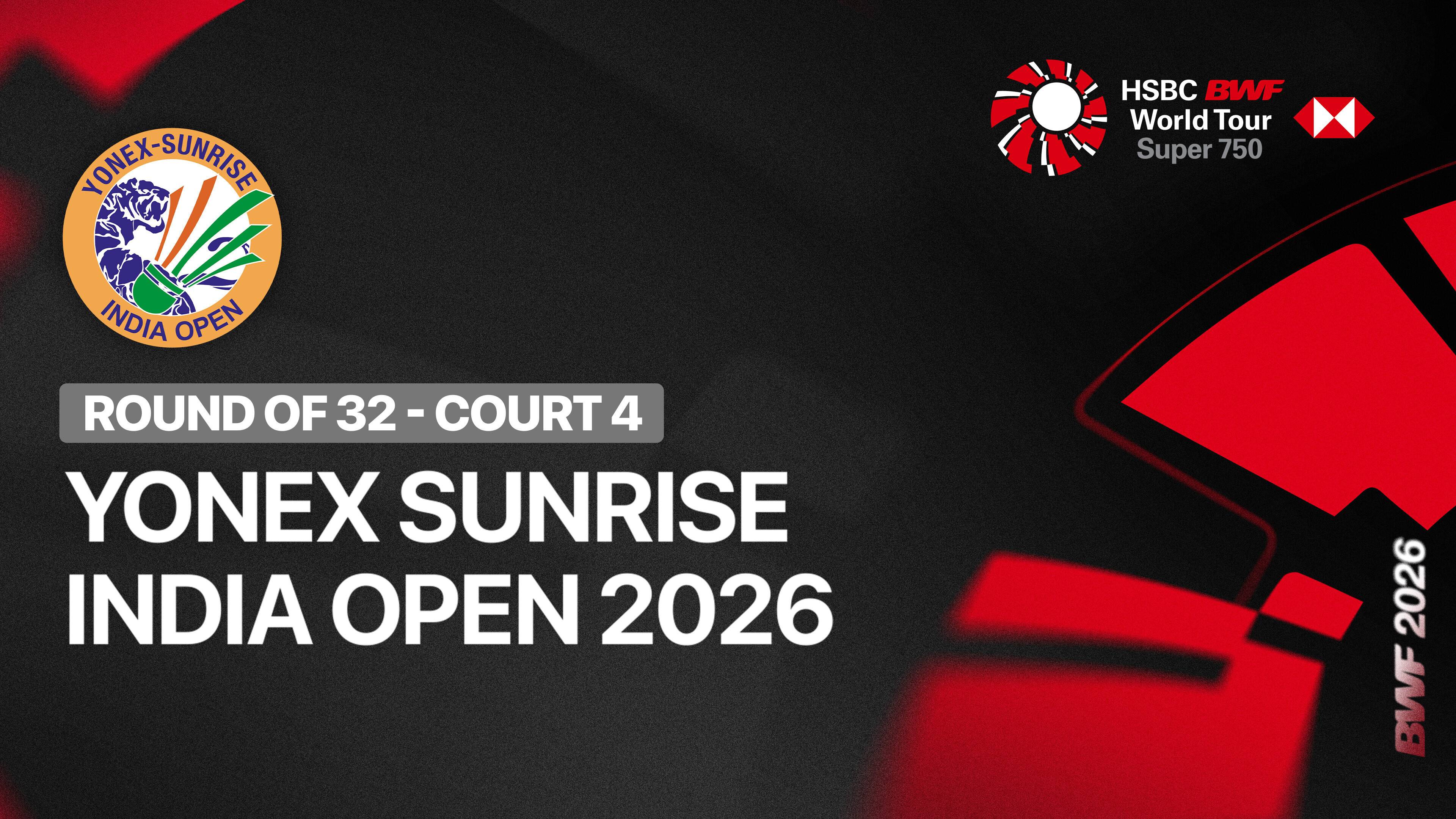 Kodai Naraoka (JPN) vs Kenta Nishimoto (JPN) - Men's Singles Round of 32 | YONEX-SUNRISE India Open 2026