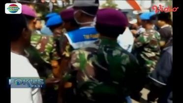 Anggota Lantamal Tertibkan Rumah Dinas di Surabaya - Fokus Pagi