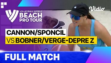Full Match | Cannon/Sponcil (USA) vs Bobner/Verge-Depre Z (SUI) | Beach Pro Tour - Challenge Itapema, Brazil 2023