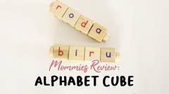 Mommies Review Alphabet Cube