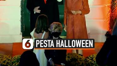 Viral, Bocah Berdandan Seperti Donald Trump di Pesta Halloween