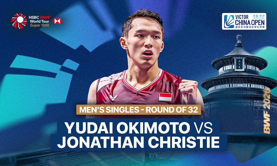 Yudai Okimoto vs Jonatan Christie